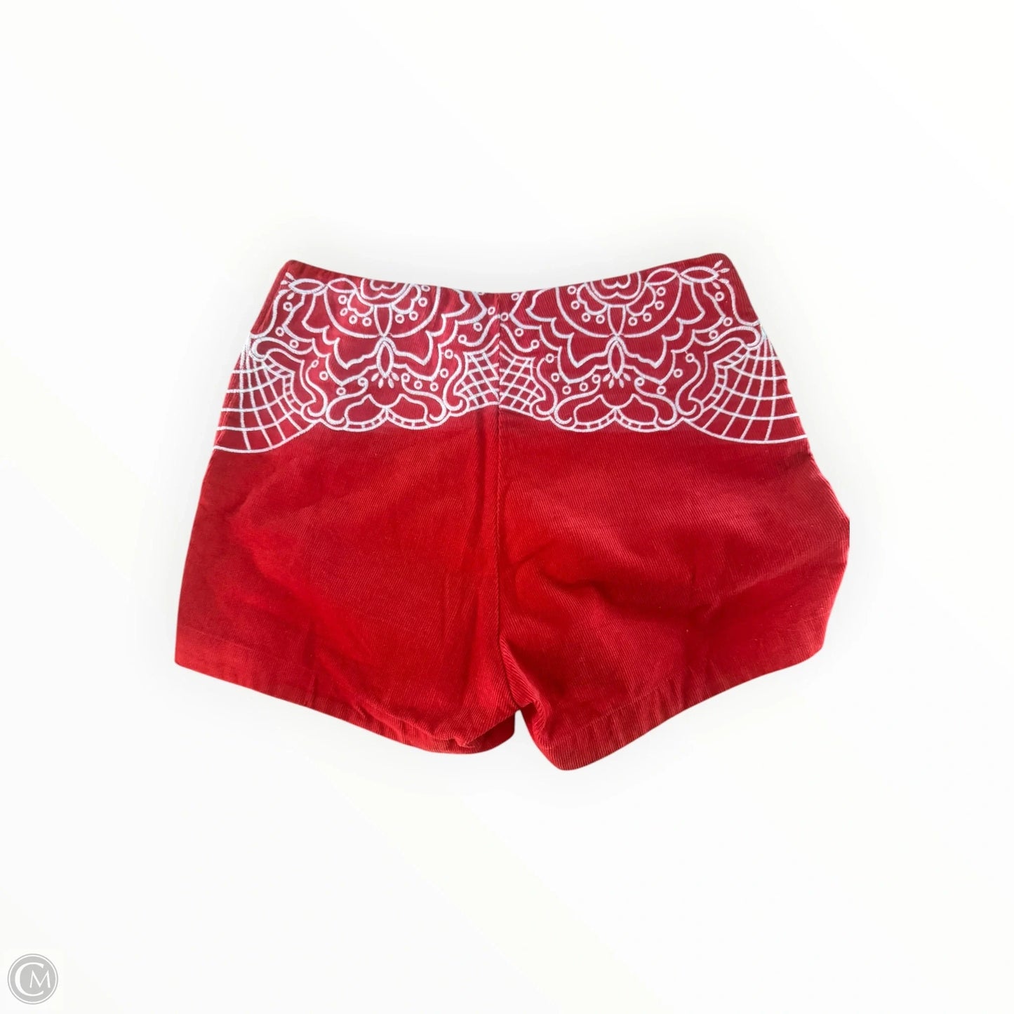 Shorts By Minkpink In Orange & White, Size: Xs