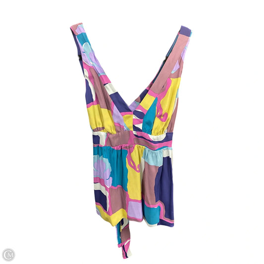 Blouse Sleeveless By Clothes Mentor In Multi-colored, Size: M