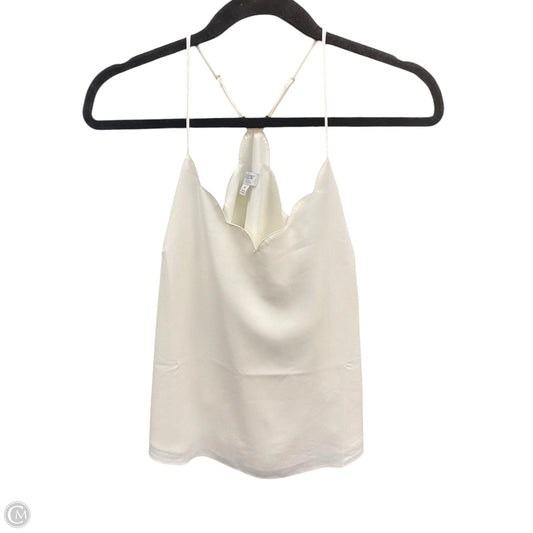 Blouse Sleeveless By J. Crew In Cream, Size: 4