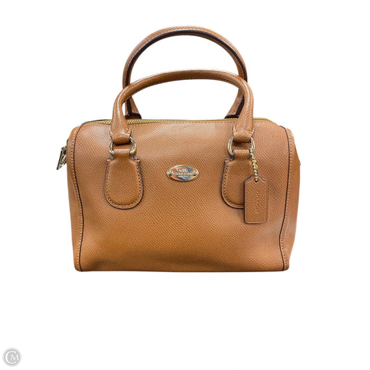 Crossbody Designer By Coach, Size: Medium