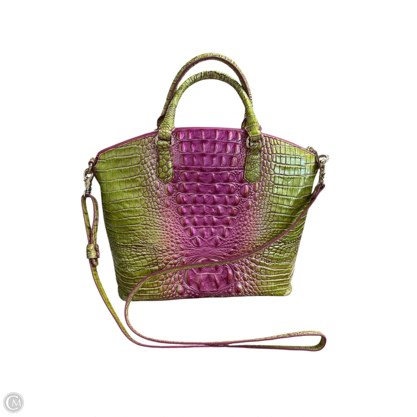 Handbag Designer By Brahmin, Size: Large