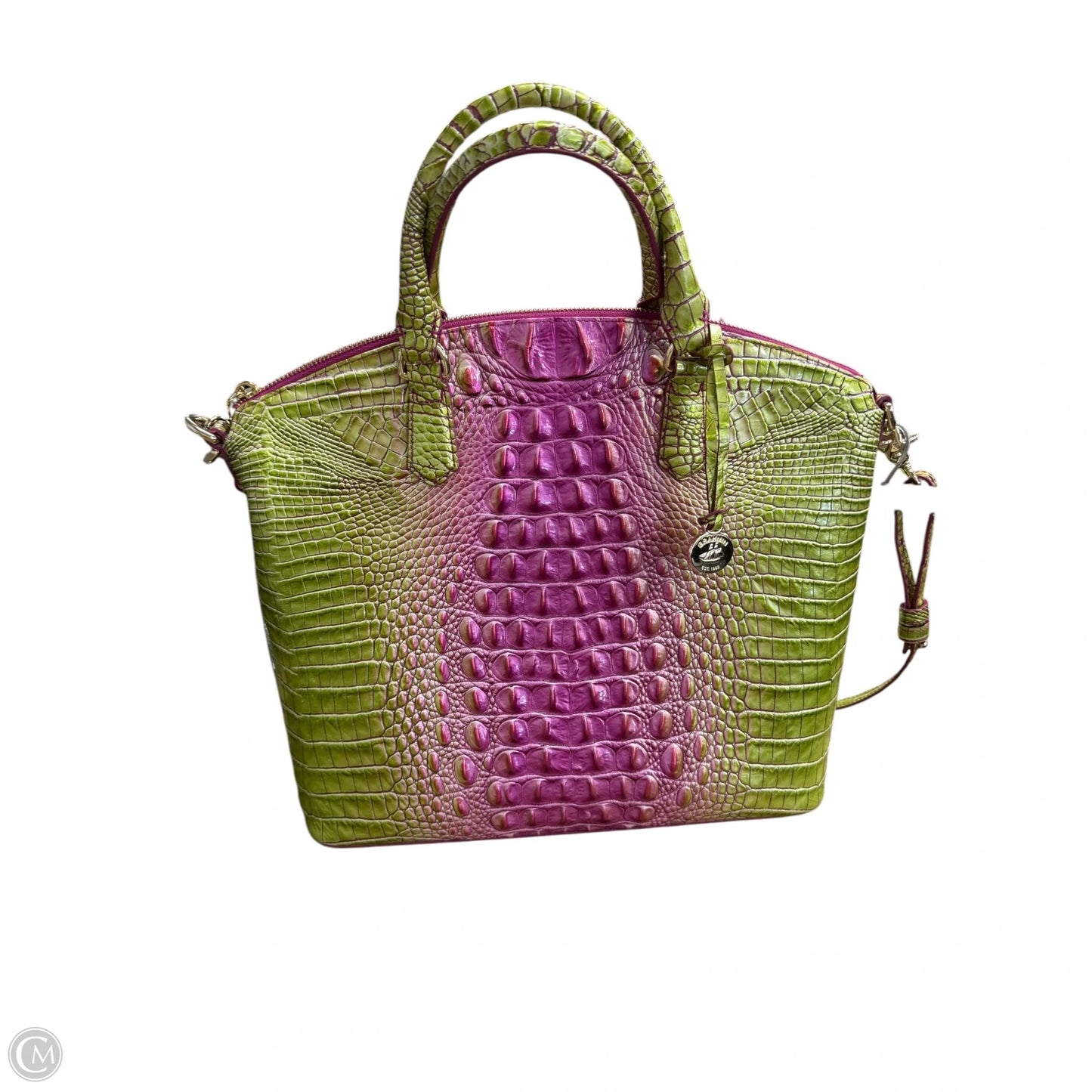 Handbag Designer By Brahmin, Size: Large