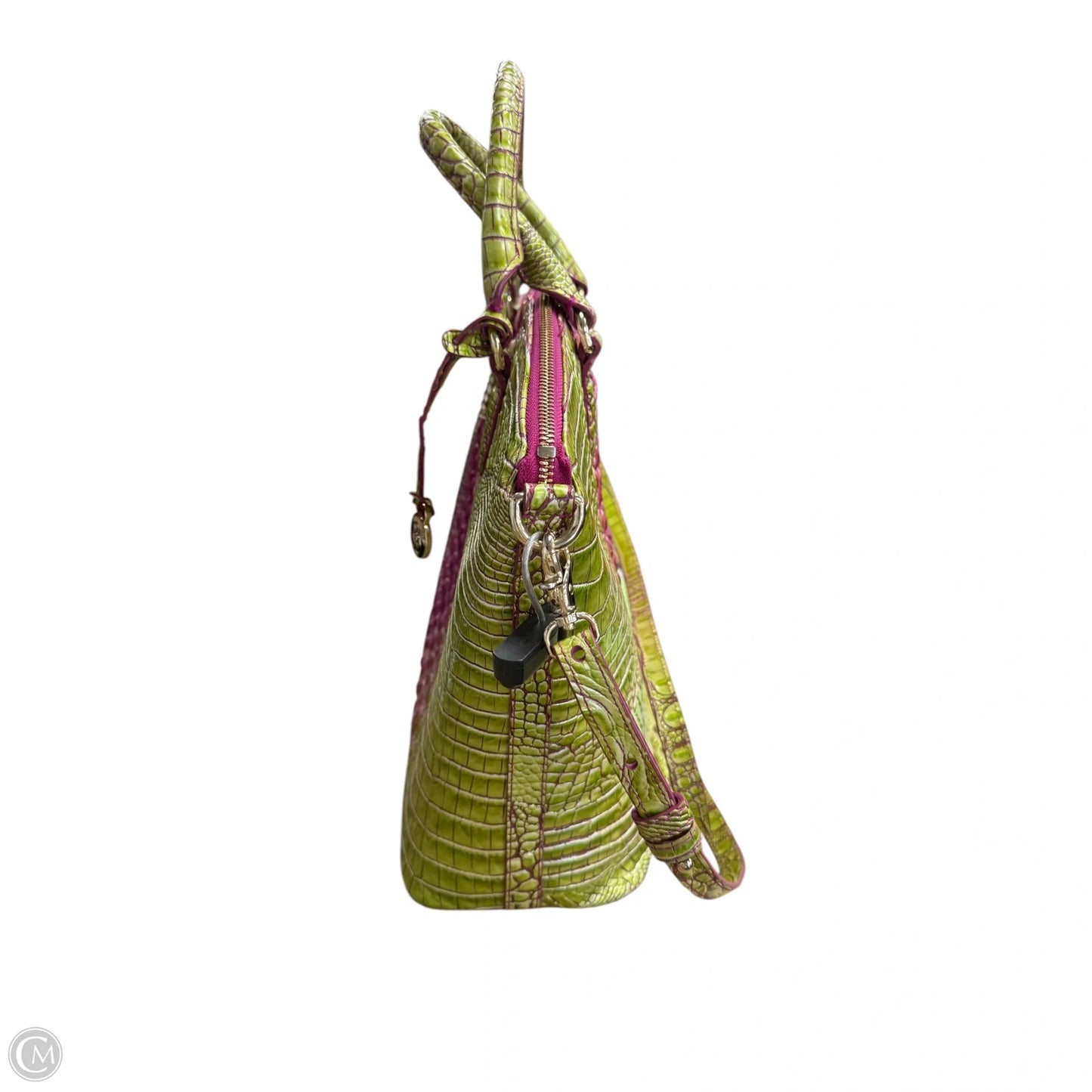 Handbag Designer By Brahmin, Size: Large