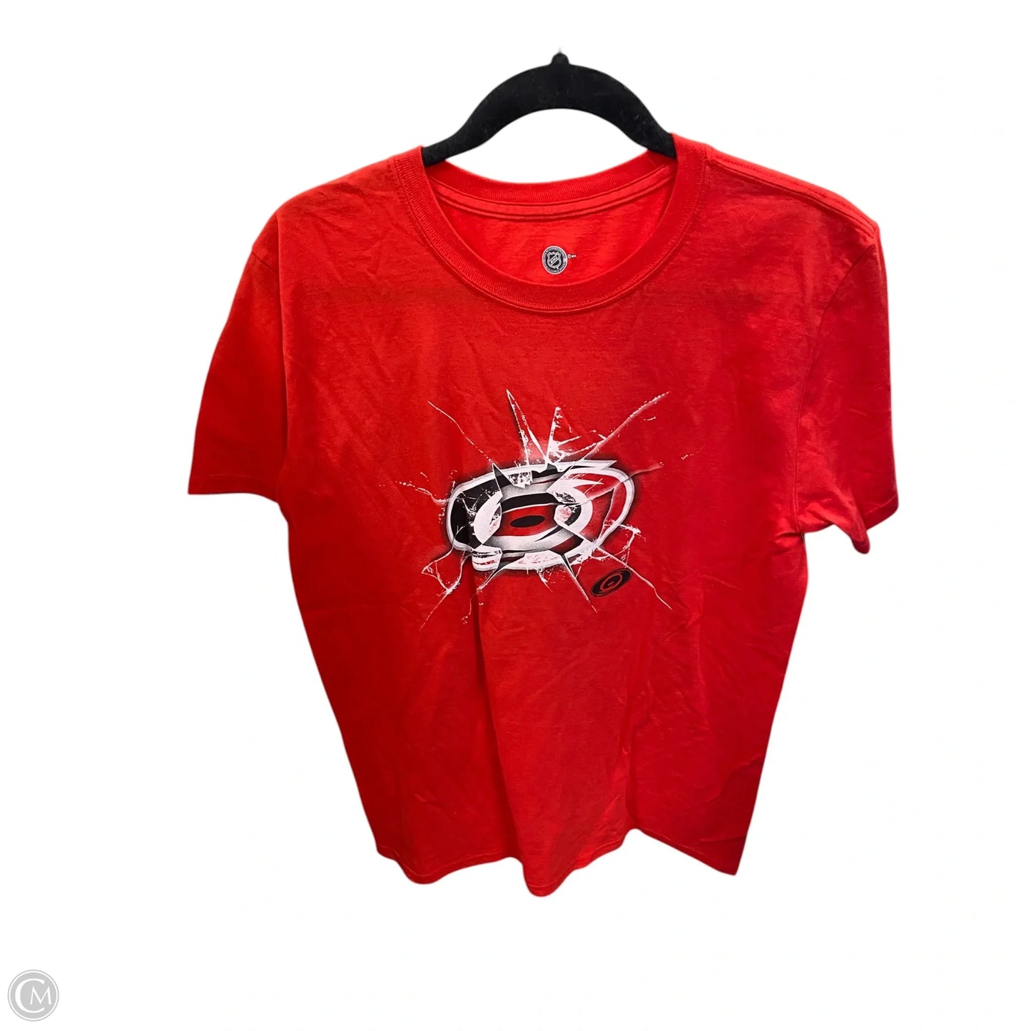 Top Short Sleeve Basic By Nhl In Red, Size: M