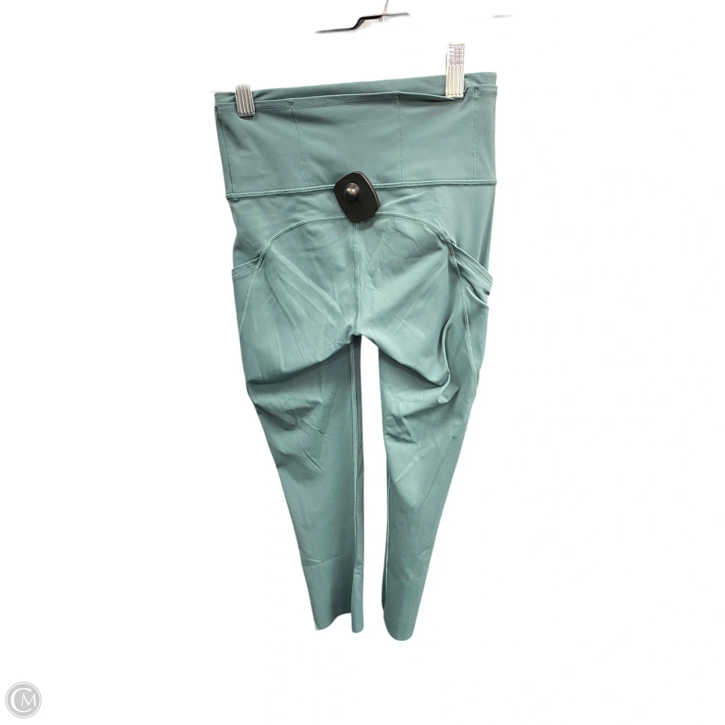 Athletic Leggings Capris By Lululemon In Green, Size: 2
