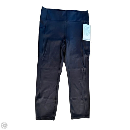 Athletic Leggings Capris By Lululemon In Black, Size: 10