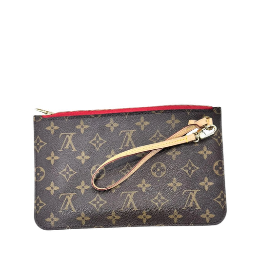 Wristlet Luxury Designer By Louis Vuitton, Size: Large
