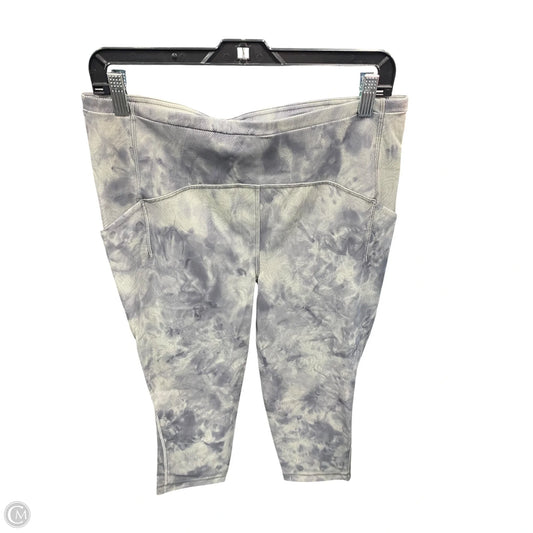 Athletic Leggings By Lululemon In Snakeskin Print, Size: 12
