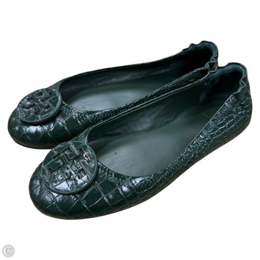 Shoes Designer By Tory Burch In Green, Size: 7.5