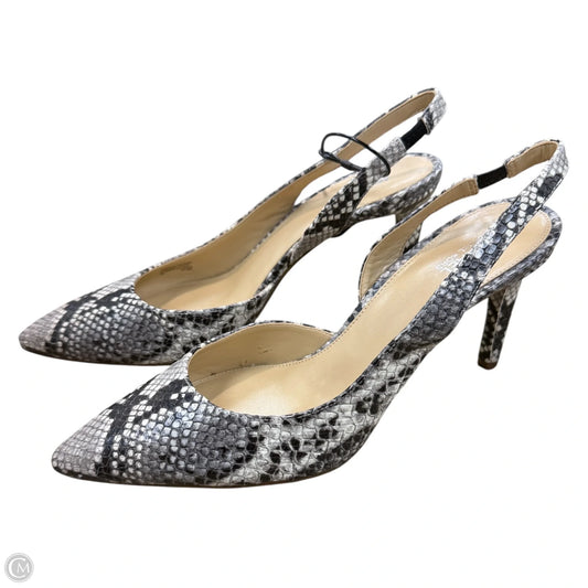 Shoes Designer By Michael Kors In Snakeskin Print, Size: 9