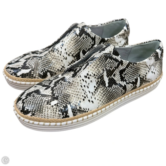 Shoes Sneakers By J Slides In Snakeskin Print, Size: 9