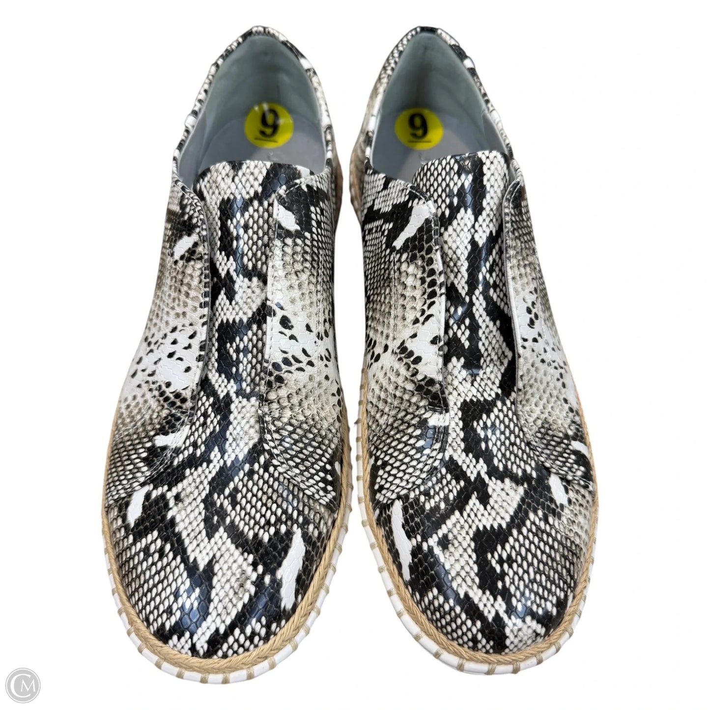 Shoes Sneakers By J Slides In Snakeskin Print, Size: 9