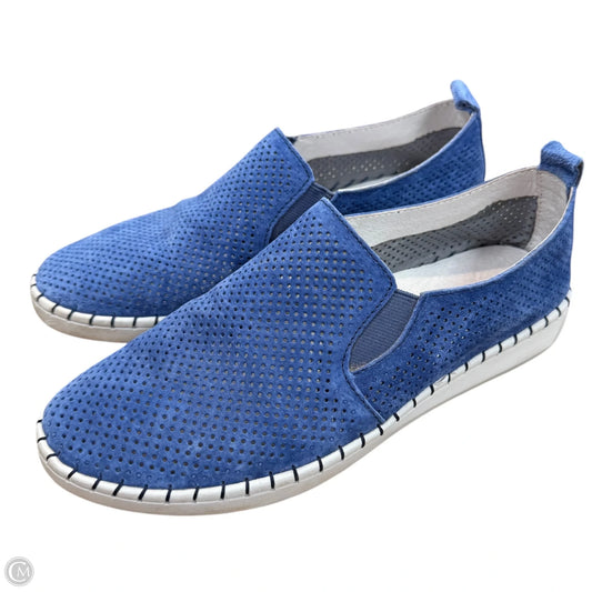 Shoes Sneakers By Bernie Mev In Blue, Size: 9