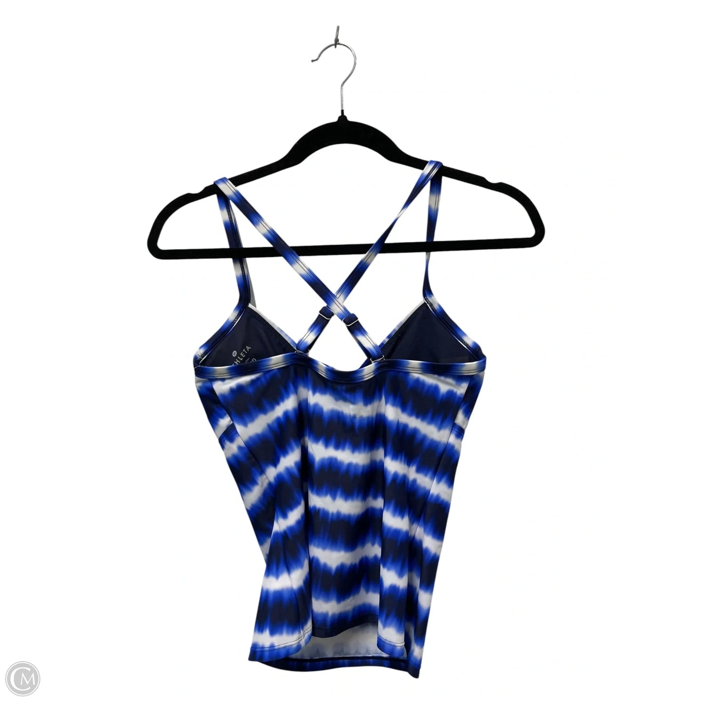 Swimsuit Top By Athleta In Tie Dye Print, Size: S