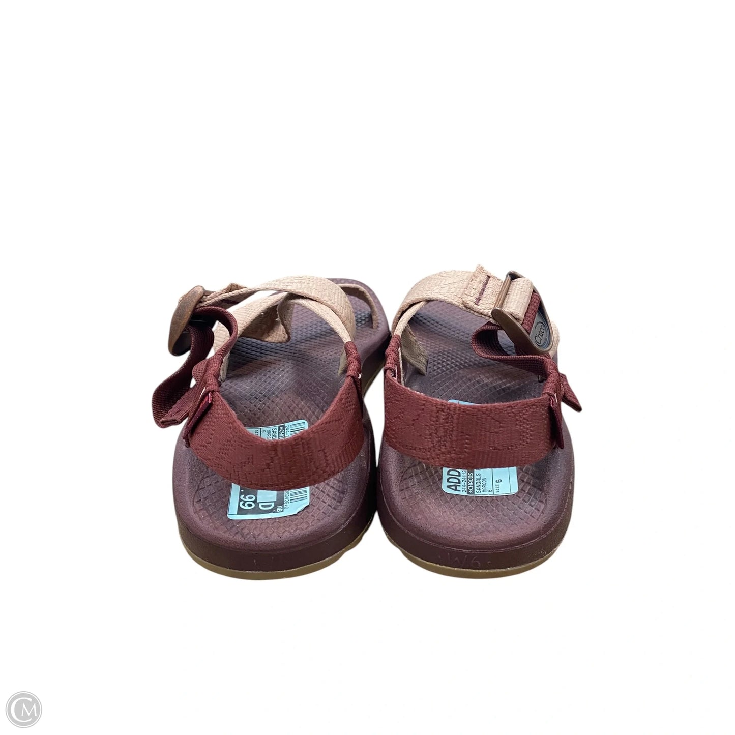Sandals Flats By Chacos In Maroon, Size: 6