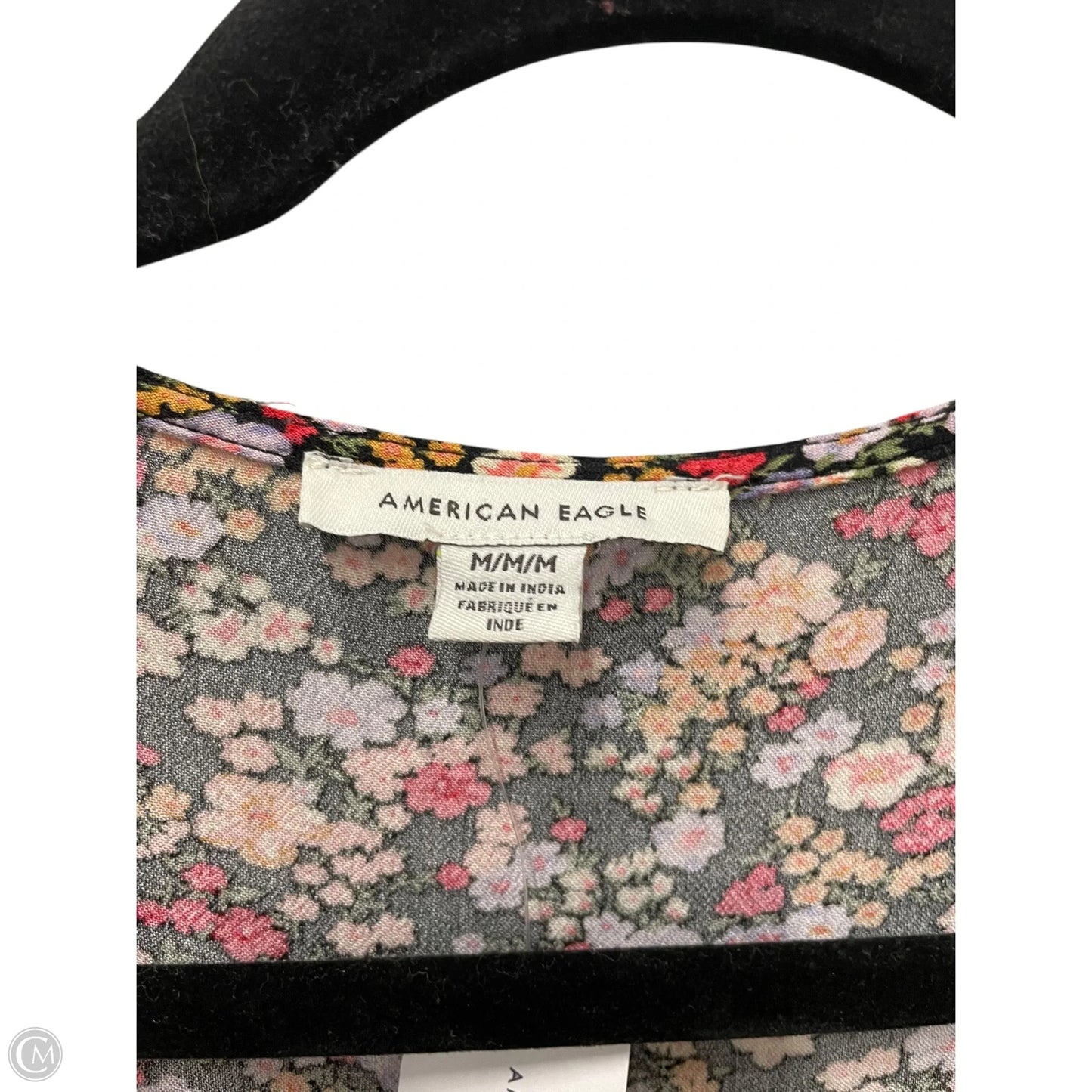 Dress Casual Short By American Eagle In Black & Pink, Size: M
