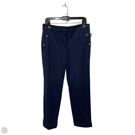 Pants Dress By Loft In Blue & Gold, Size: 6