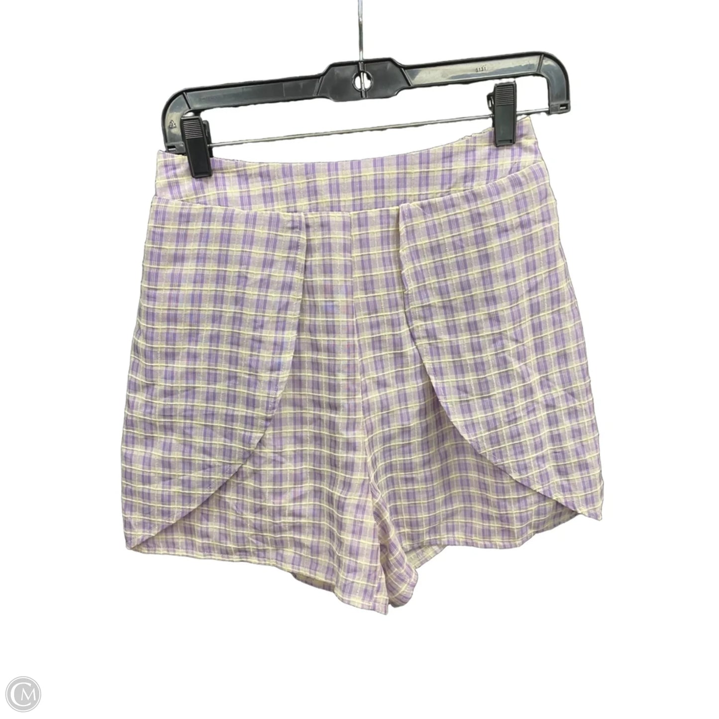 Shorts By Hayden La In Purple & White, Size: S