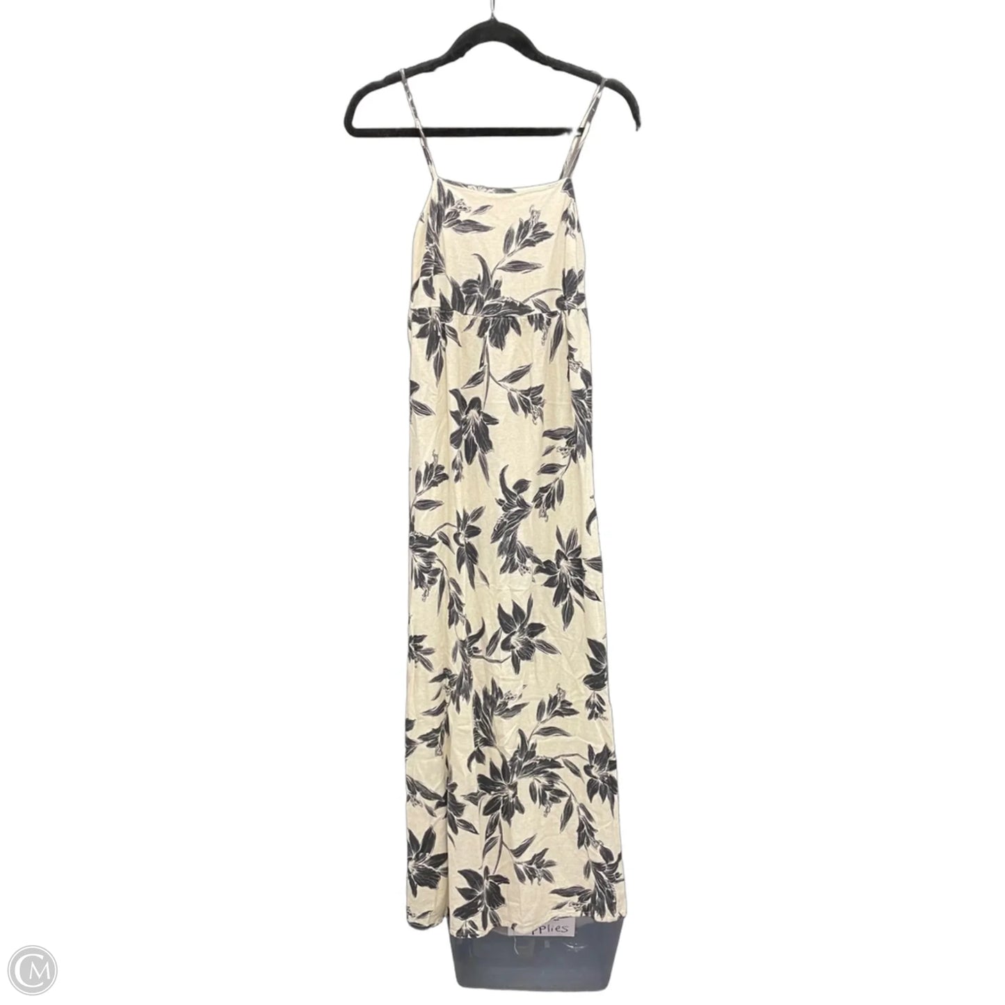 Dress Casual Maxi By Monteau In Black & Cream, Size: Xs
