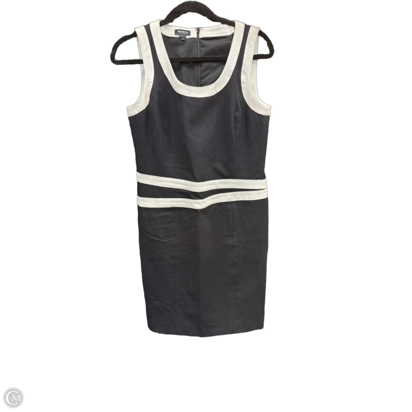 Dress Casual Short By Worth Ny In Black & White, Size: 8