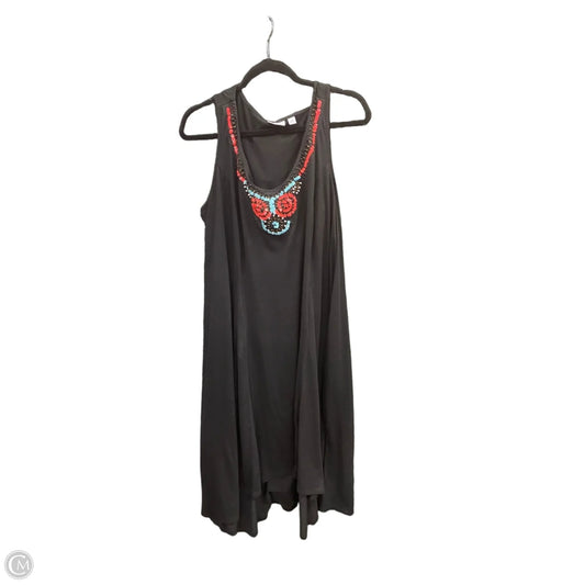 Dress Casual Maxi By Kim Rogers In Black & Pink, Size: 3x