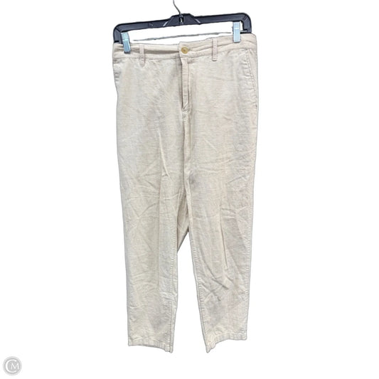 Pants Linen By Uniqlo In Tan, Size: M