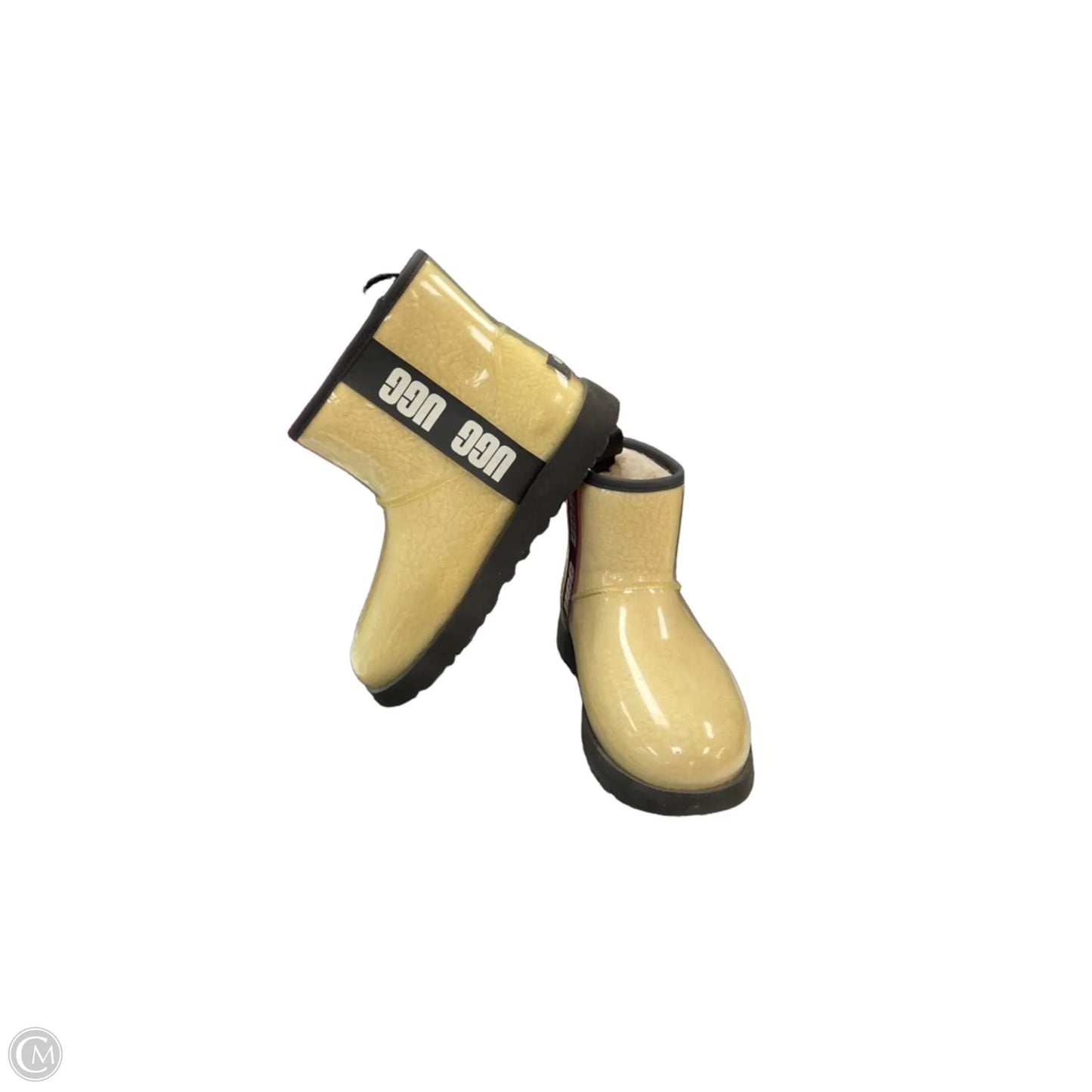Boots Designer By Ugg In Cream, Size: 8