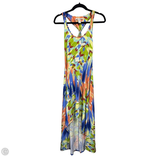 Dress Casual Maxi By American Rag In Blue & Orange, Size: S