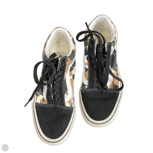 Shoes Sneakers By Vans In Animal Print, Size: 6