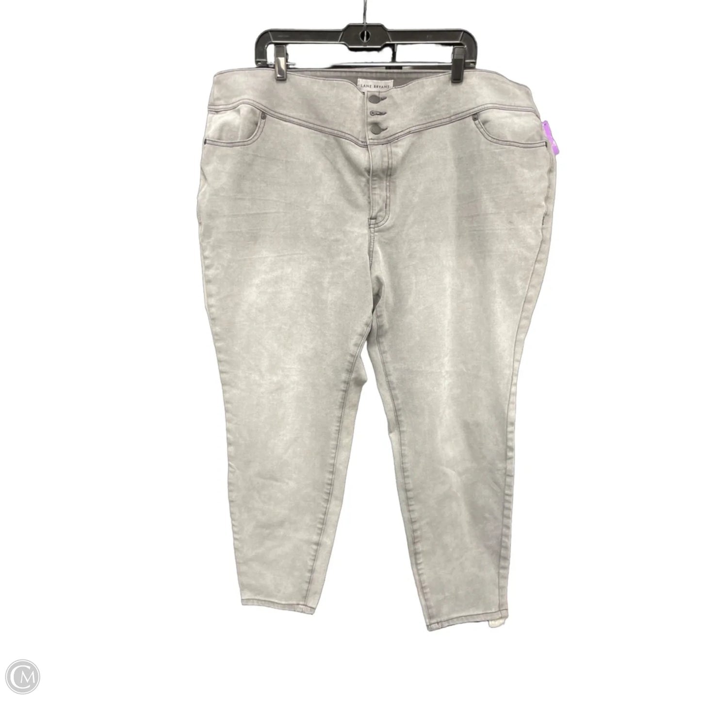 Jeans Jeggings By Lane Bryant In Grey, Size: 4x
