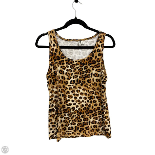 Tank Top By Cato In Animal Print, Size: L