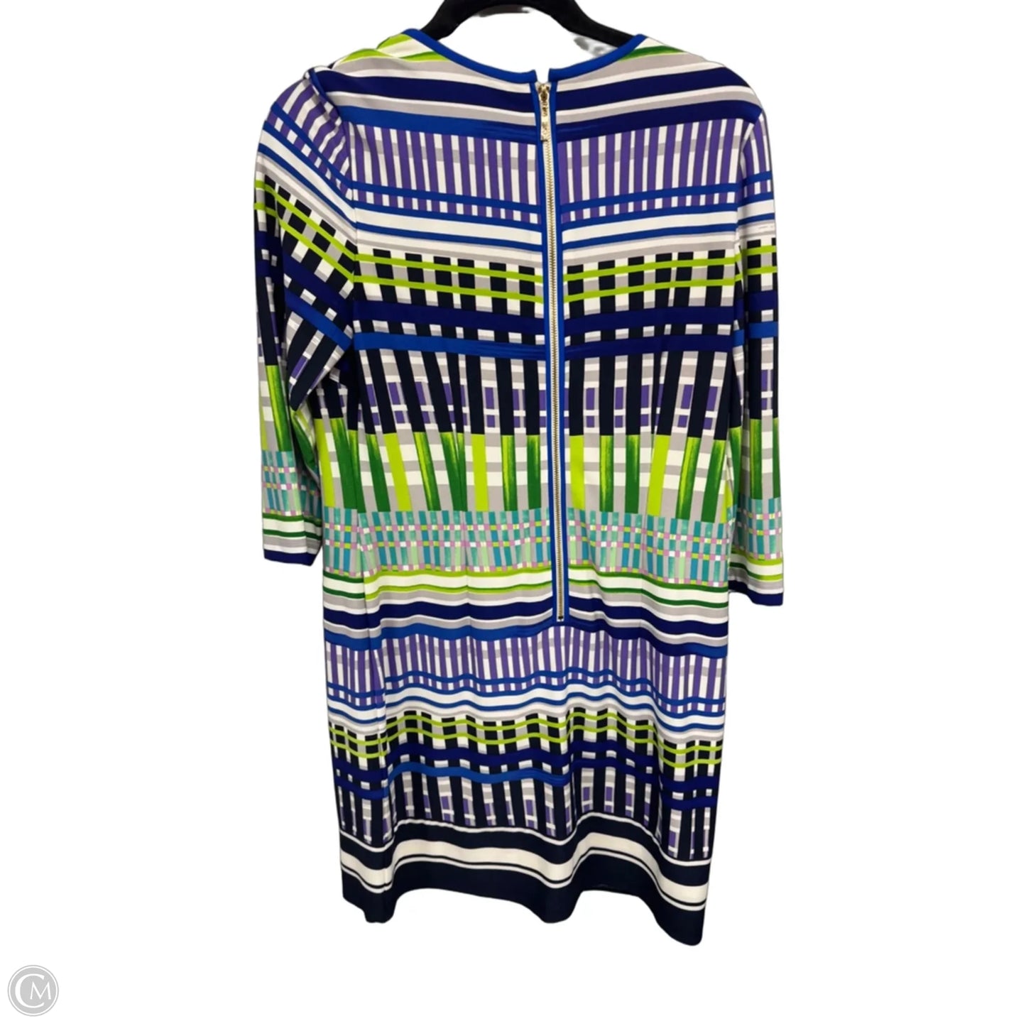 Dress Casual Short By Eliza J In Blue & Purple, Size: 10