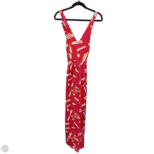 Dress Casual Maxi By Clothes Mentor In Pink & Red, Size: Xs