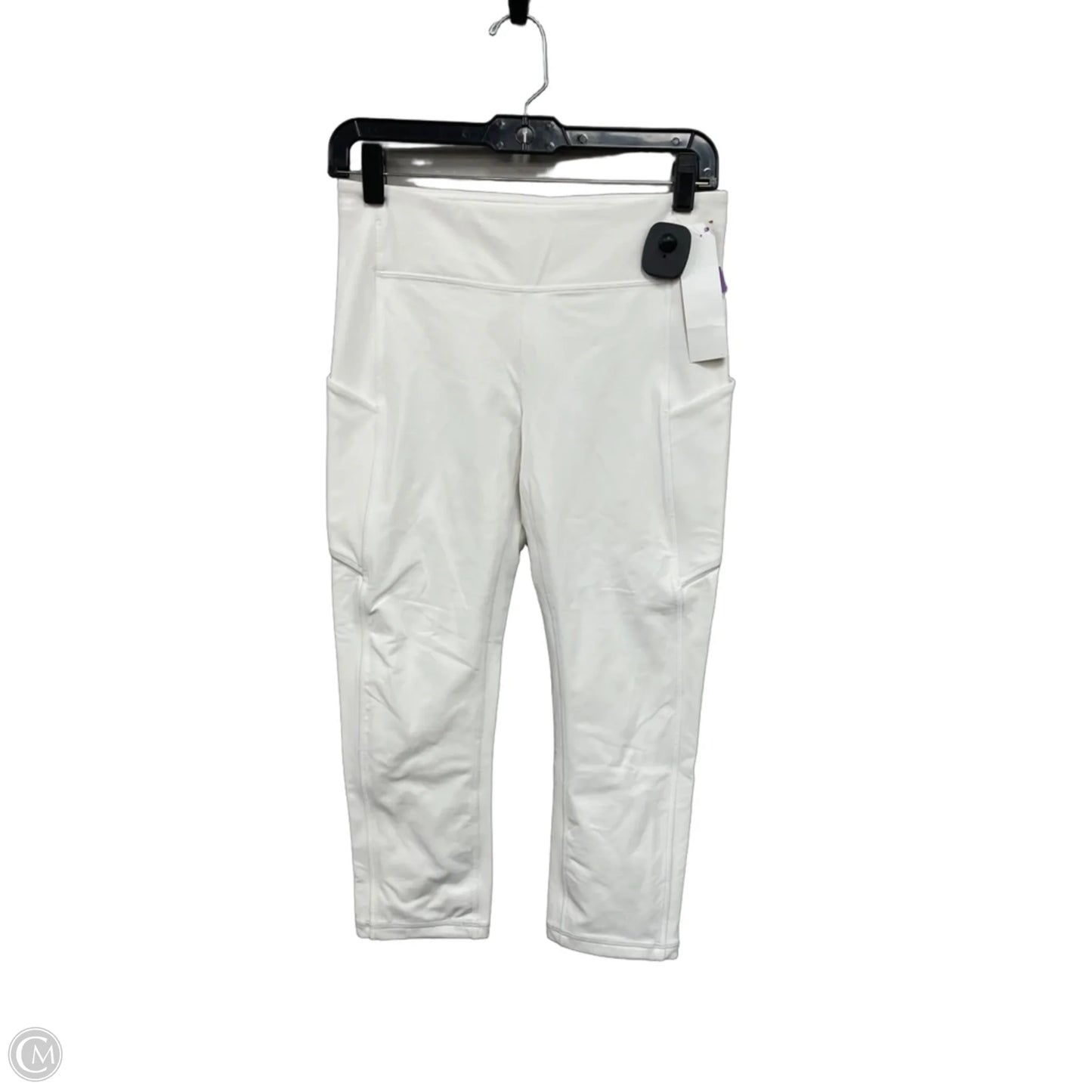 Athletic Leggings Capris By Lululemon In White, Size: 8