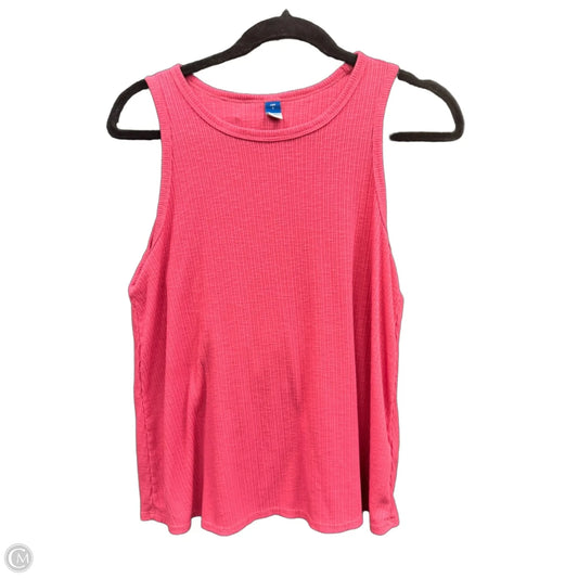 Top Sleeveless By Old Navy In Pink, Size: S
