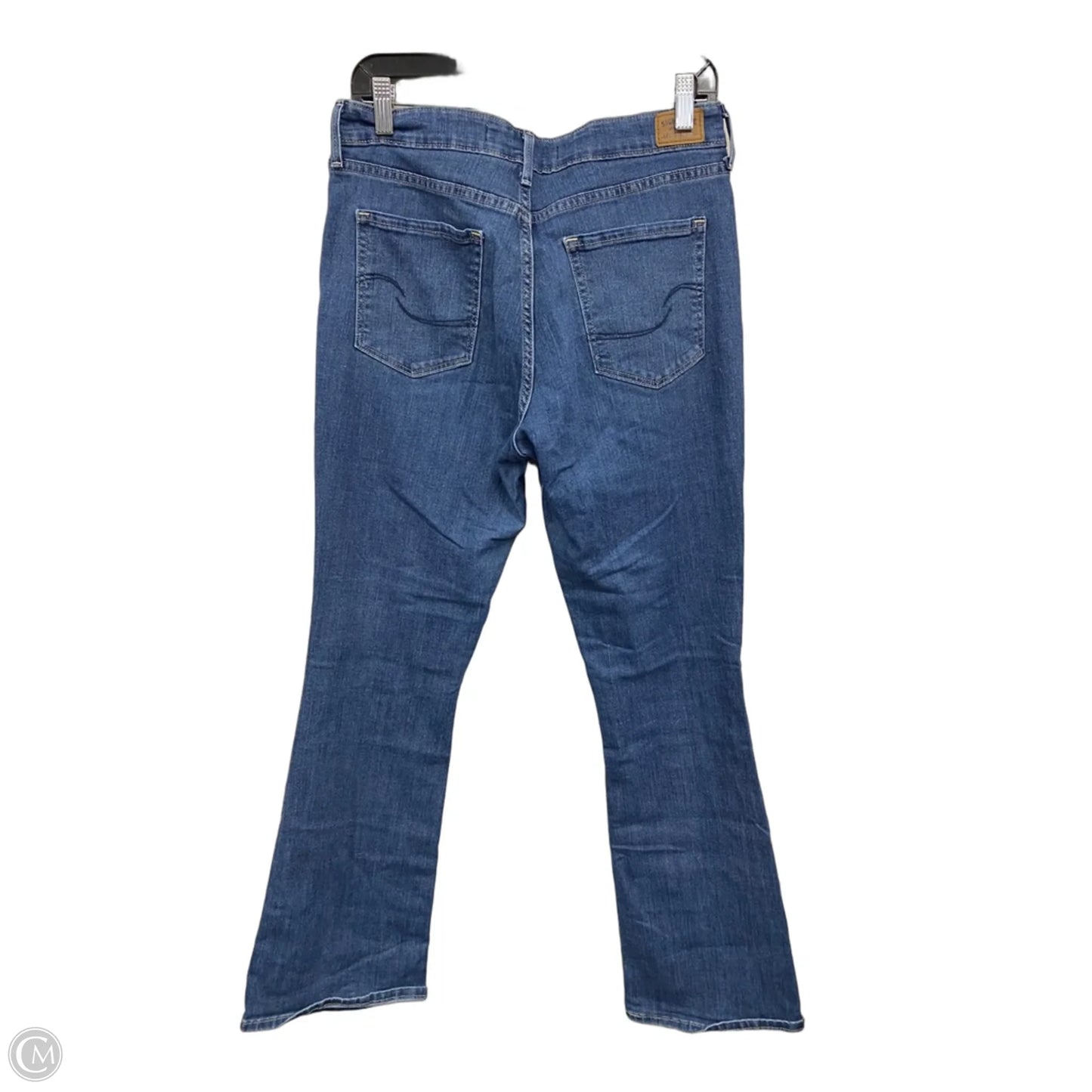 Jeans Boot Cut By Levis Signature In Blue Denim, Size: 12