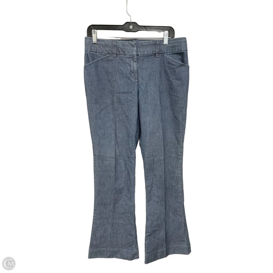 Jeans Flared By Limited In Blue Denim, Size: 10