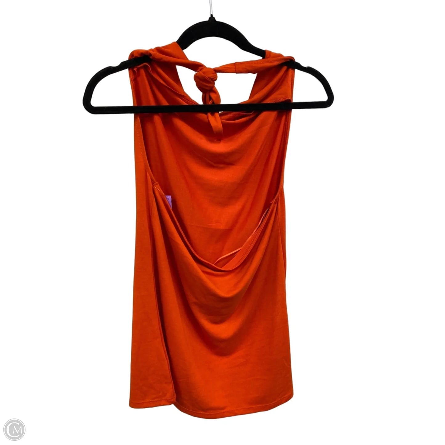Top Sleeveless By Express In Orange, Size: S