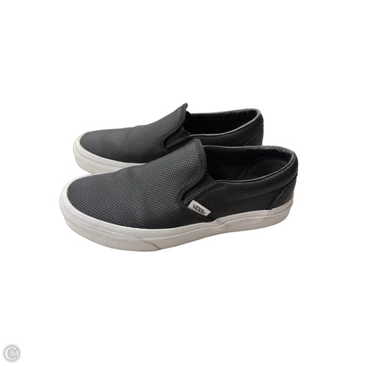 Shoes Sneakers By Vans In Black, Size: 6.5