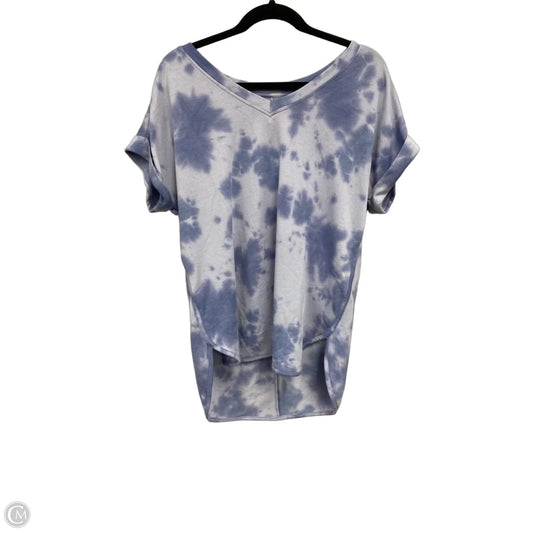 Top Short Sleeve By Cupio In Blue, Size: L