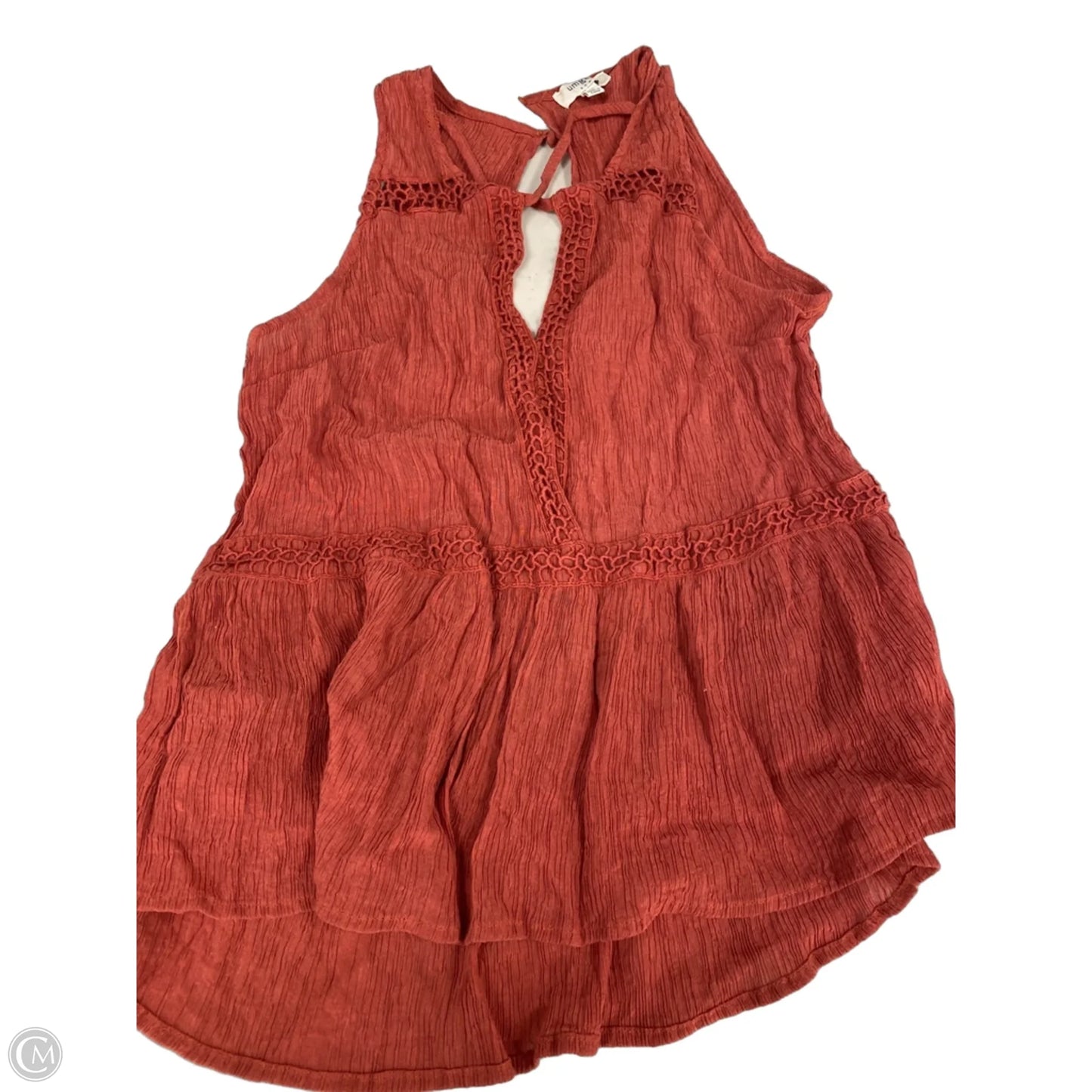 Top Sleeveless By Umgee In Orange, Size: Xs