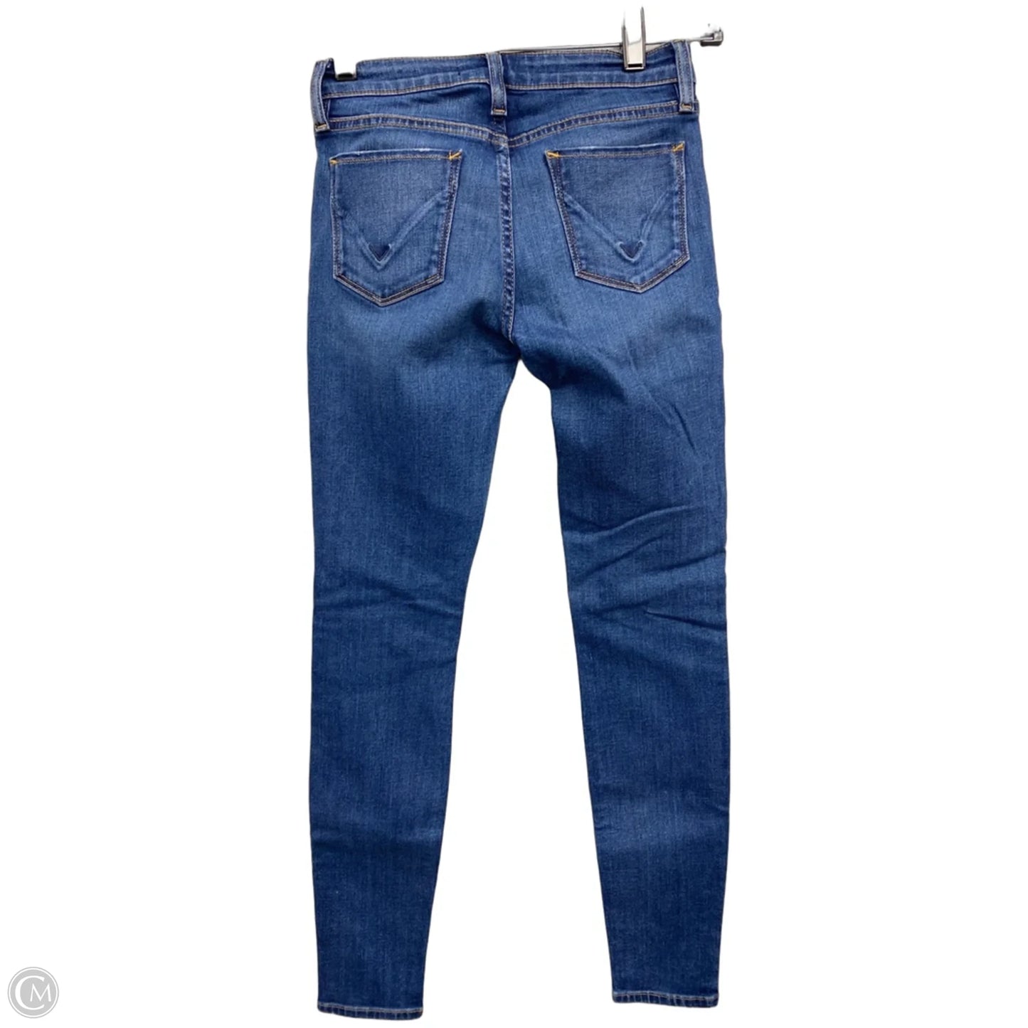 Jeans Skinny By Hudson In Blue Denim, Size: 0p