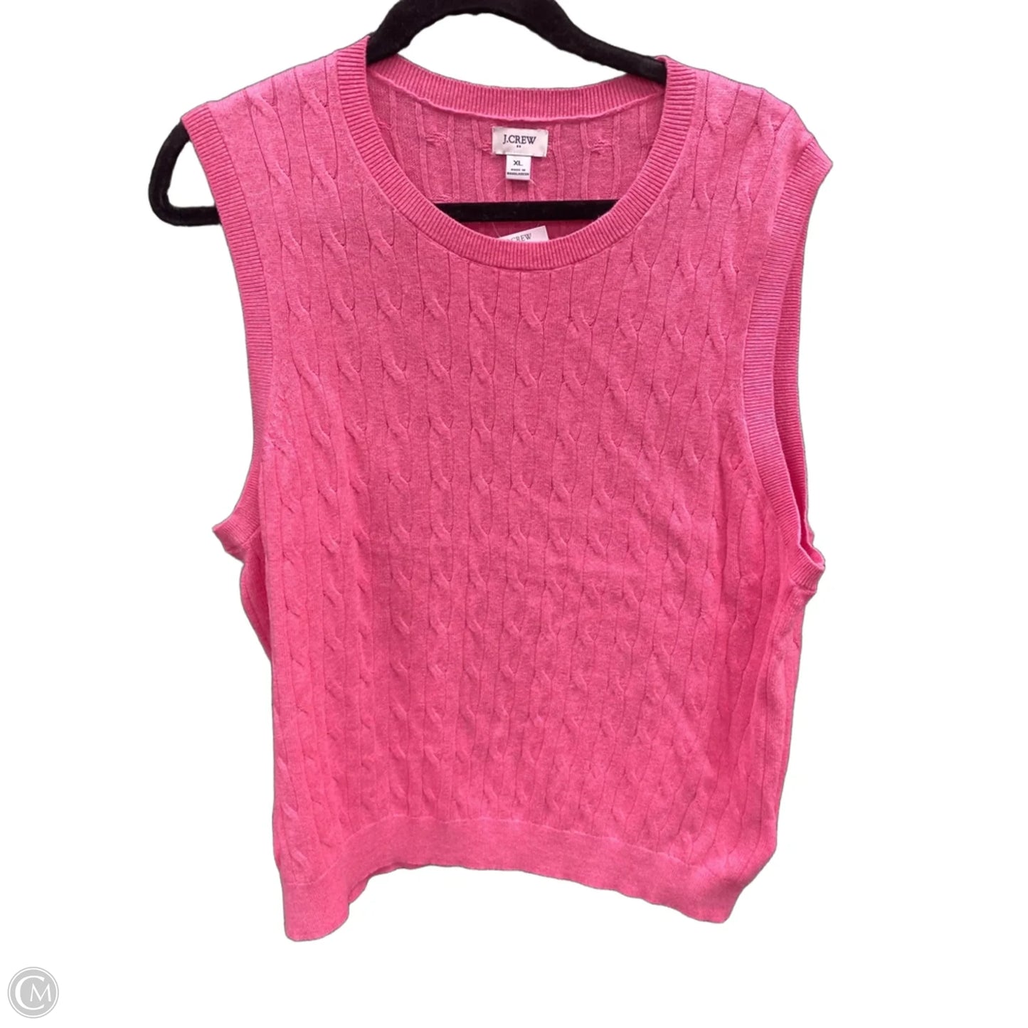 Top Sleeveless By J. Crew In Pink, Size: Xl