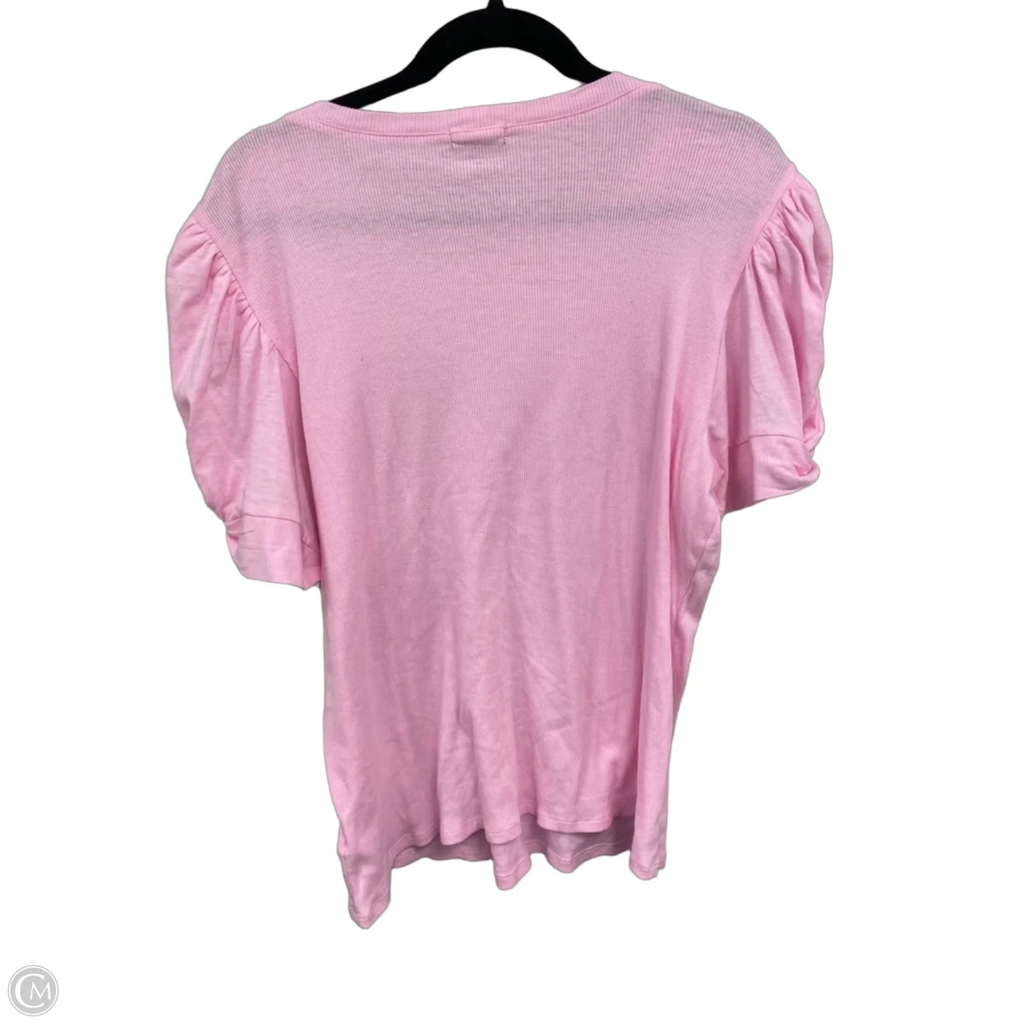 Top Short Sleeve By Vince Camuto In Pink, Size: Xxl