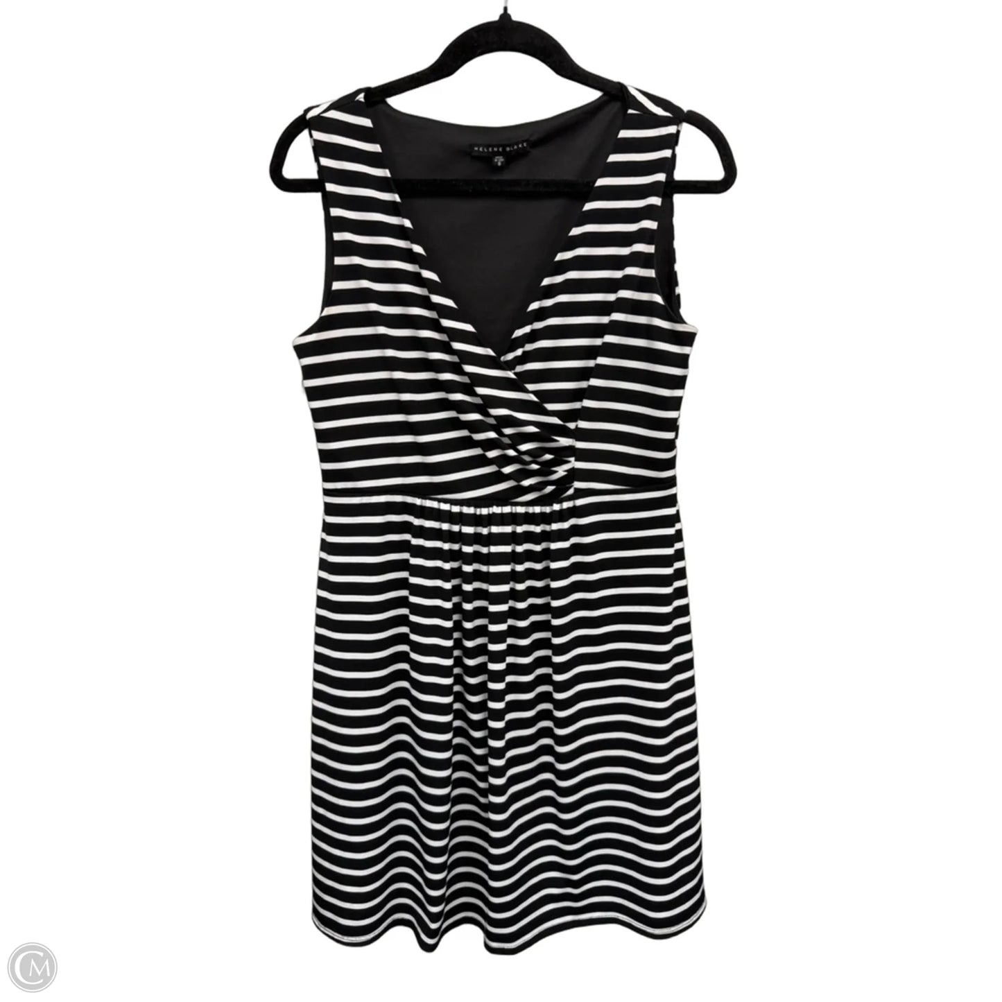Dress Casual Short By Clothes Mentor In Black & White, Size: 8