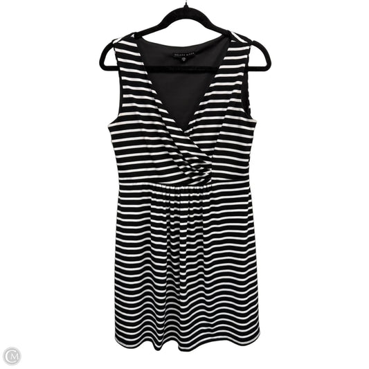 Dress Casual Short By Clothes Mentor In Black & White, Size: 8