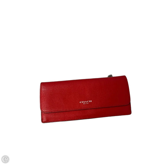 Wallet Designer By Coach, Size: Large