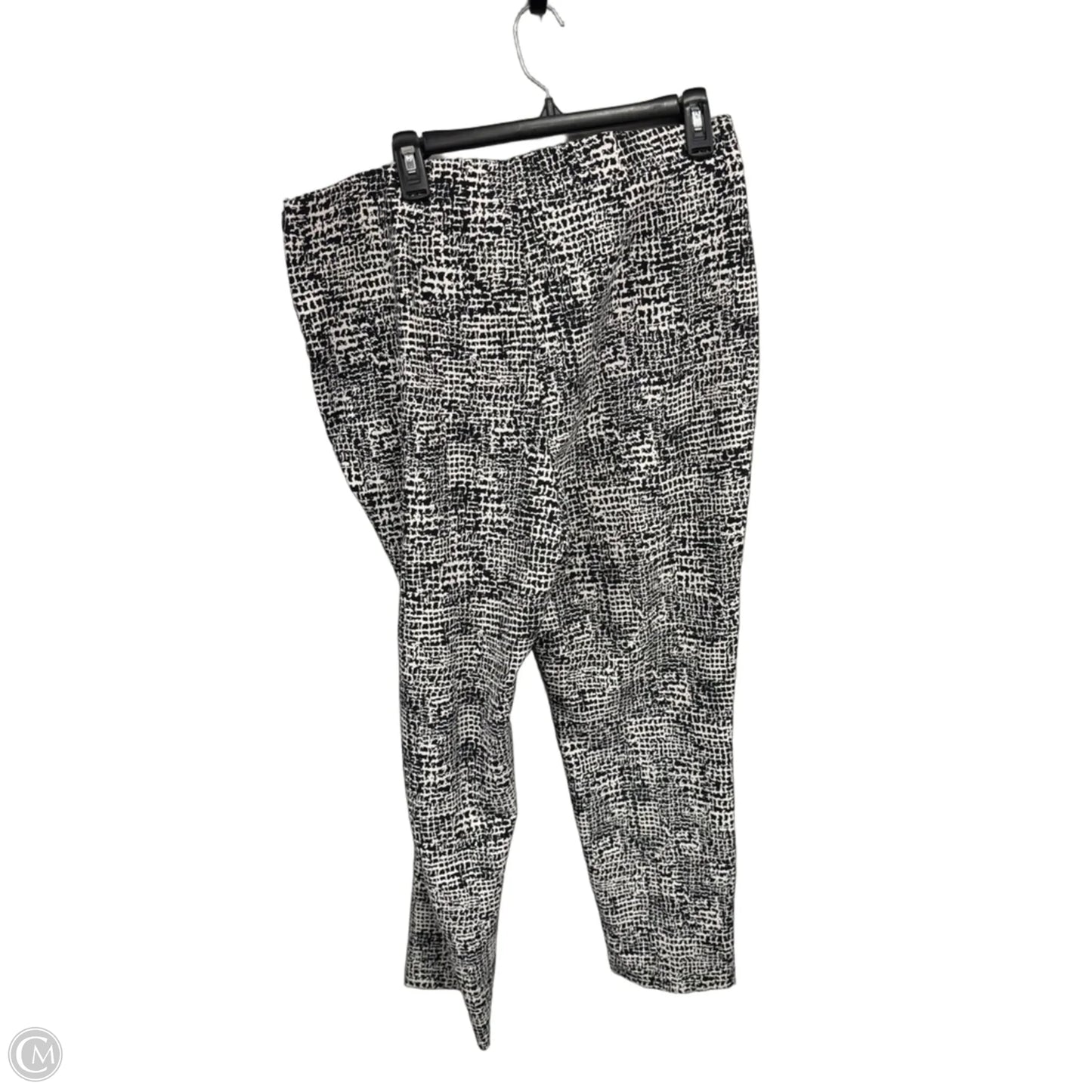 Pants Other By Chicos In Black & White, Size: L