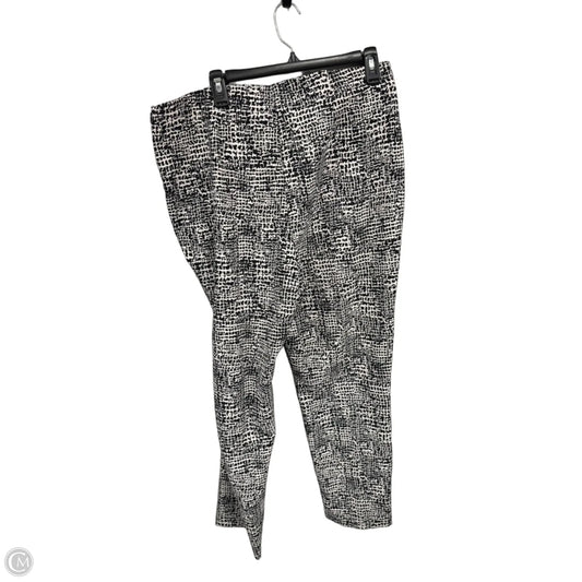 Pants Other By Chicos In Black & White, Size: L