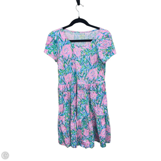 Dress Designer By Lilly Pulitzer In Blue & Pink, Size: S